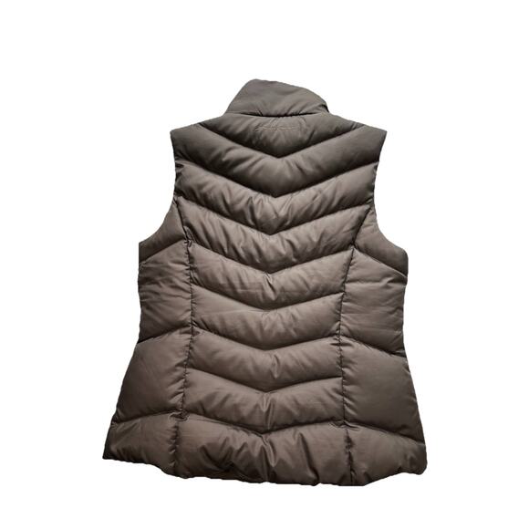Eddie Bauer Goose Down EB 550 Puffer Vest Women’s Small Brown Outdoor - Picture 2 of 8